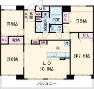 ダイアパレス八千代緑が丘の間取り画像