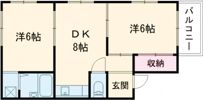 コーポ・ヨシダの間取り画像