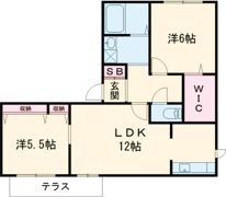 アデアコートB棟の間取り画像
