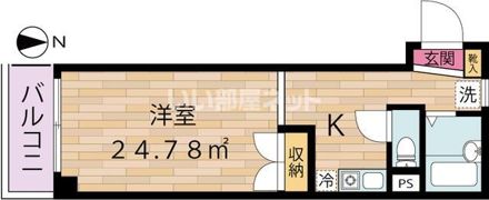ヴェルディKUBOTAの間取り画像