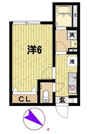 オーガスタコート川崎の間取り画像