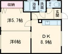 見山アパートの間取り画像