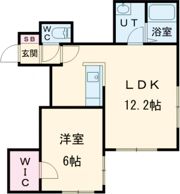 グラヴィータ春日の間取り画像