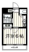 アドニス015の間取り画像