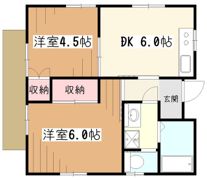 エスポワールⅡの間取り画像
