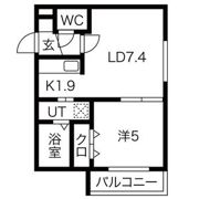 Zucca(ズッカ)の間取り画像