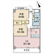 ラトゥール一社の間取り画像