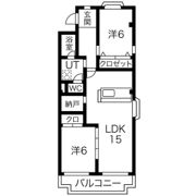 アーバニティ幸(ミユキ)の間取り画像