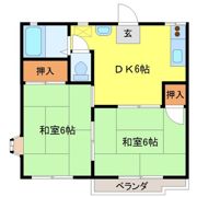 フレグランス川島A棟の間取り画像
