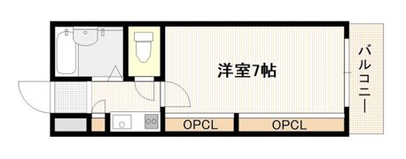 ジャルダン三筋の間取り画像