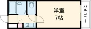 ジャルダン三筋の間取り画像