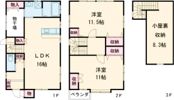 牡丹山1丁目貸家の間取り画像