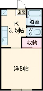 生野ハイライフマンションの間取り画像