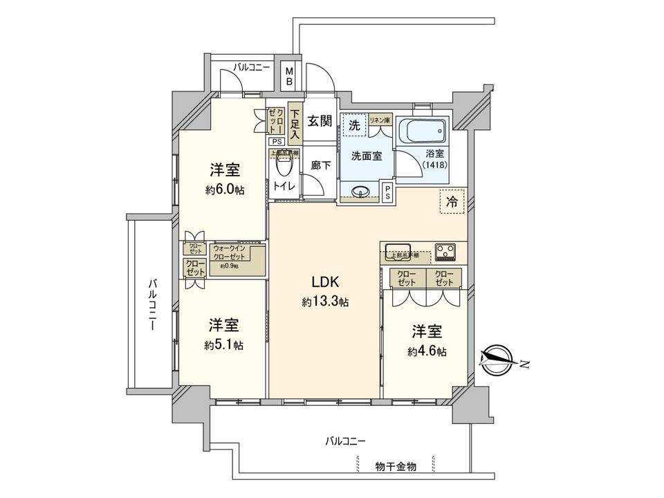 間取図