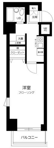 シティハイツ新小岩の間取り画像