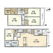中央2丁目戸建の間取り画像