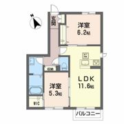 ヘリオス IIの間取り画像