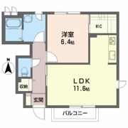 プラザ・カナン弐番館の間取り画像