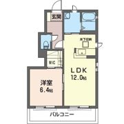 オレンジガーデン Bの間取り画像
