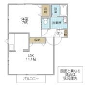 ブライトン ティアラ Bの間取り画像