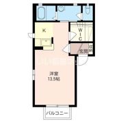 ディアコート Sの間取り画像