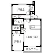 カロン尺口の間取り画像