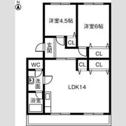 ハイツ長野 C棟の間取り画像