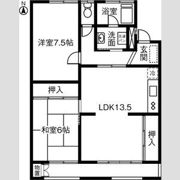 ハイツ北出 A棟の間取り画像