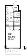 スクエア コートの間取り画像