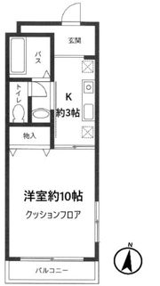 グリーンパーク中浦和の間取り画像