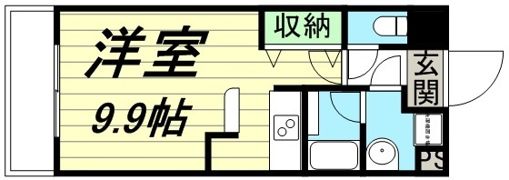 アーバンフラッツ小田原の間取り画像