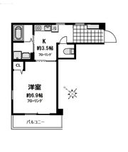クレストヒルの間取り画像