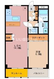 石金エクセレントビルの間取り画像