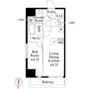 CLK南千住の間取り画像