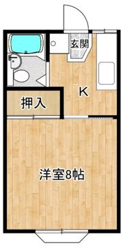 マエサンハイツ希望が丘の間取り画像