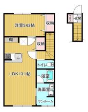 ブルーロックの間取り画像