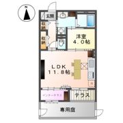 スイートモダン東宿郷の間取り画像