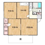 セジュール天神Aの間取り画像