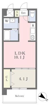 LUST YANAIMACHI Ⅱの間取り画像