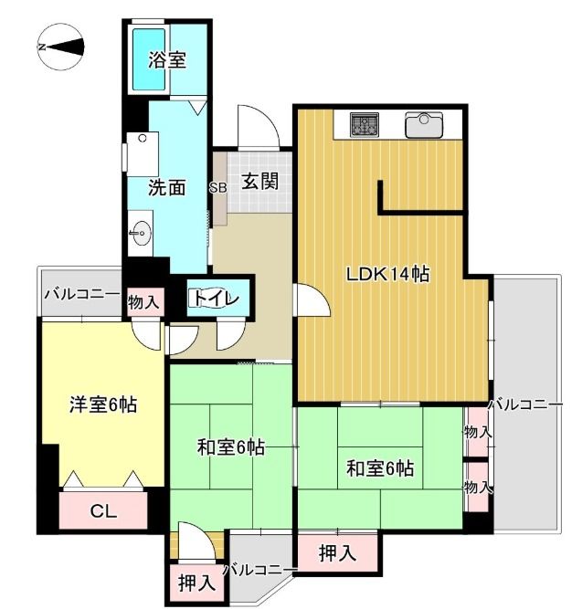 間取図