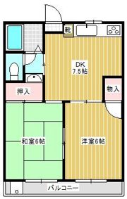 ジュエリーコートAの間取り画像