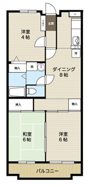 サンモール鶴川の間取り画像