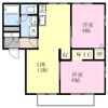 中根マンションBの間取り画像