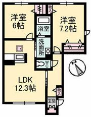 クレインアート C棟の間取り画像