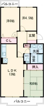 マッティーナ神戸弐番館の間取り画像