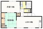 マンション尾那岡2の間取り画像