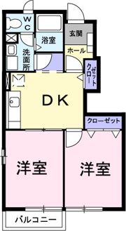 ファミーユⅡの間取り画像