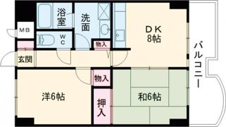カーネギー東二見の間取り画像