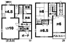 セピアスペースAの間取り画像