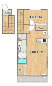 Fiesta原町の間取り画像